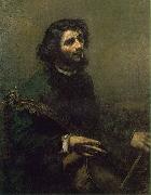 Gustave Courbet The Cellist USA oil painting artist